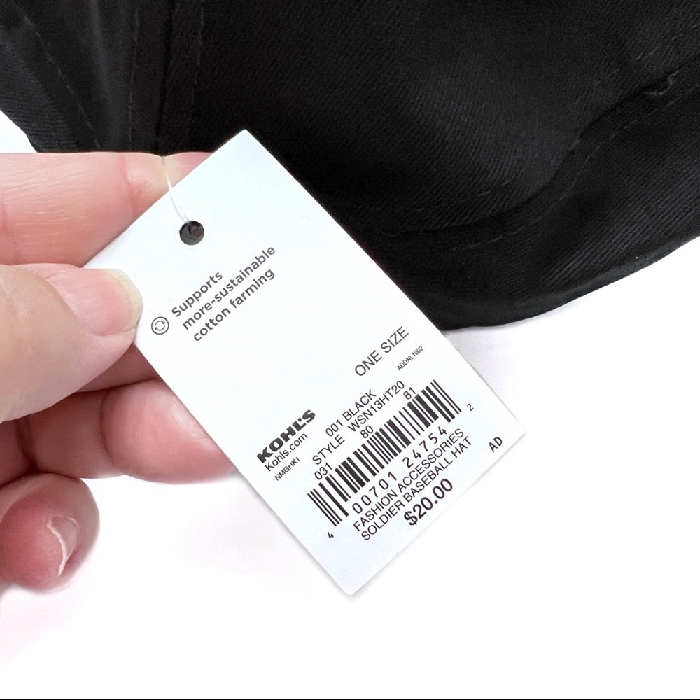 My Heart Belongs to a Soldier Baseball Cap Sonoma Black - Picture 5 of 6